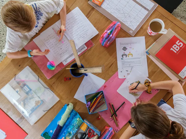 arts and crafts table